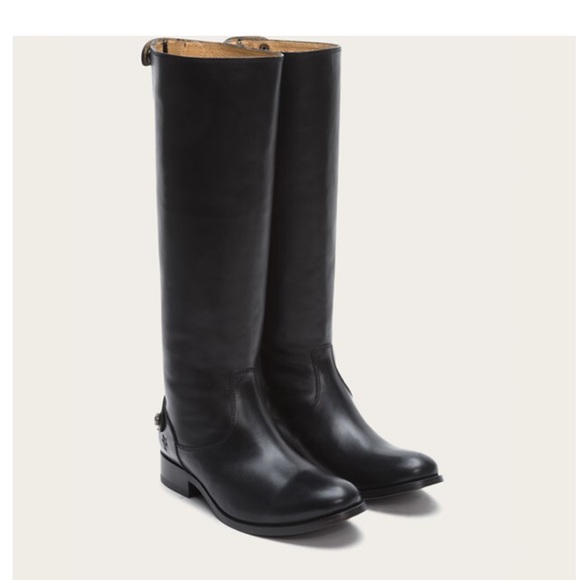 Frye Melissa Button Back Zip Boots - Picture 2 of 8